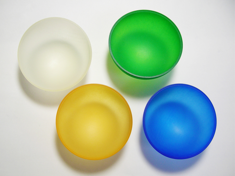 3Dプリンタ造形品(アクリル)の染色